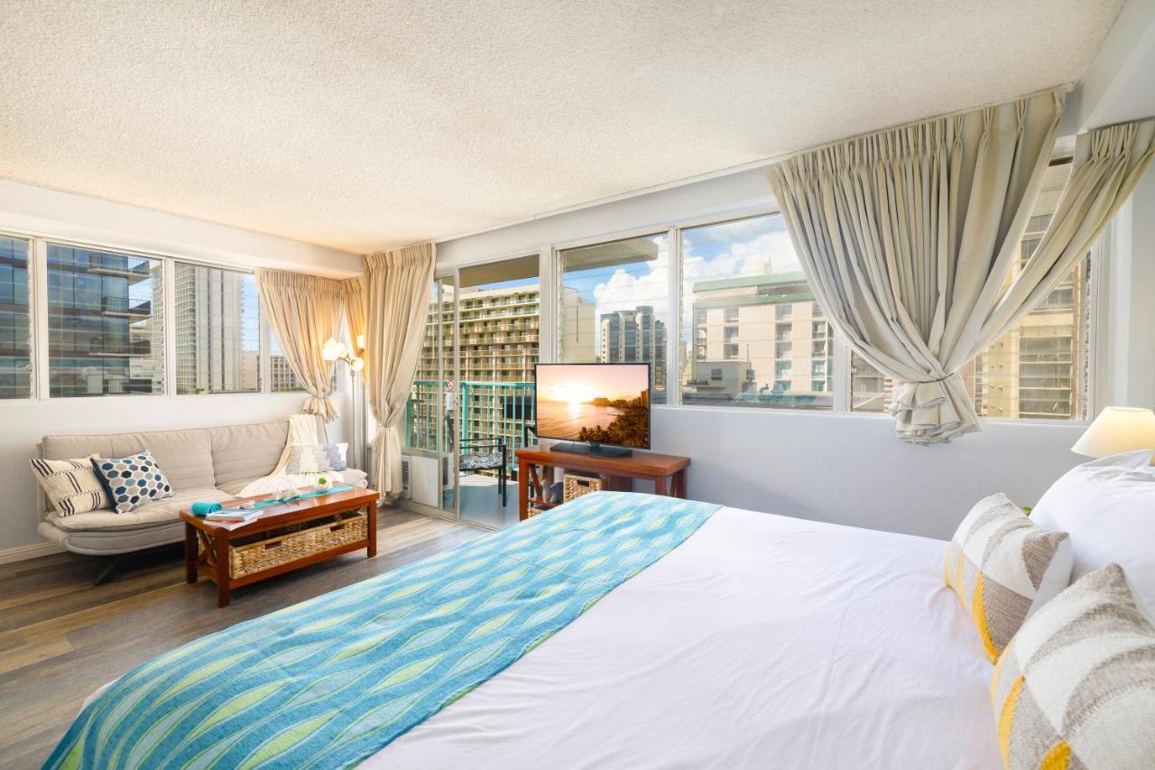 Beautiful In The Heart Of Vibrant Waikiki Apartamento Honolulu